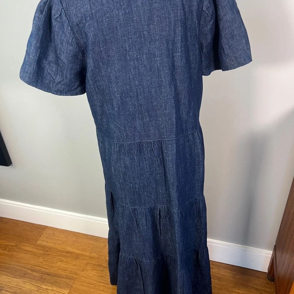Brochu Walker The Havana Indigo Soft Denim Dress sz M - Picture 11 of 14